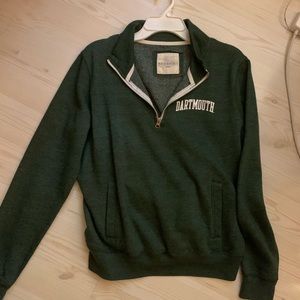 Dartmouth College quarter zip